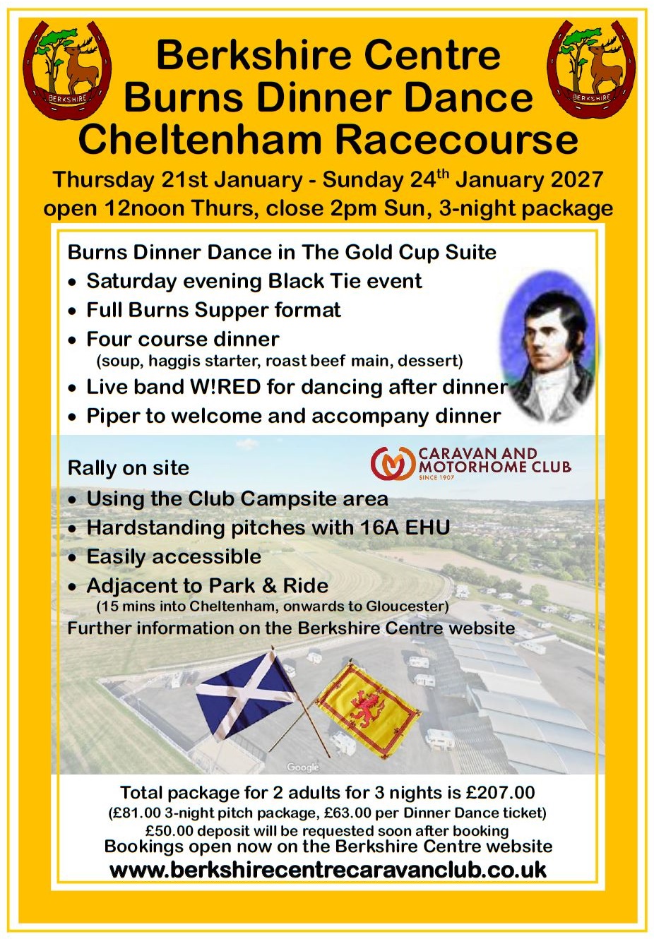 EVENT 45 – 2027 BURNS NIGHT – INVITE FROM BERKSHIRE CENTRE