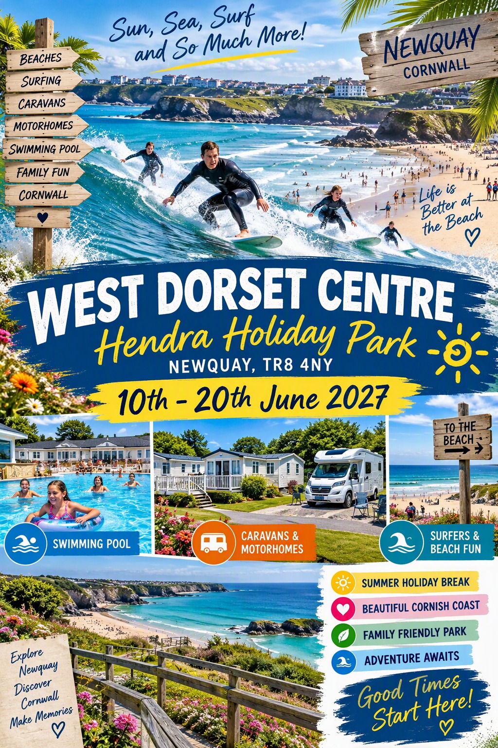 EVENT 53 – HENDRA HOLIDAY PARK, NEWQUAY, CORNWALL