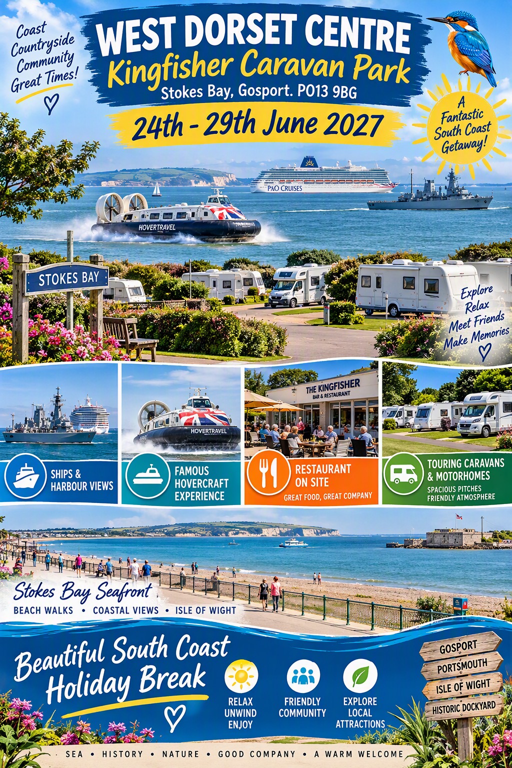 EVENT 54 – KINGFISHER PARK,LEE ON SOLENT, HAMPSHIRE