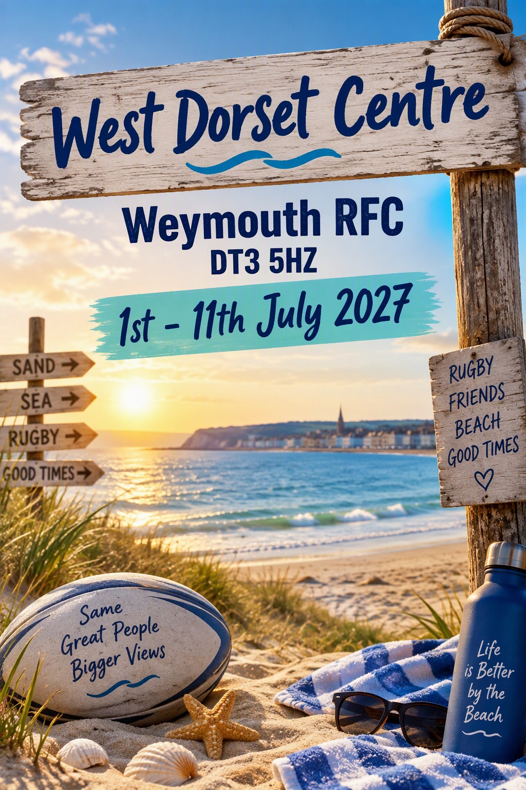 EVENT 55 – WEYMOUTH RFC, WEYMOUTH, DORSET