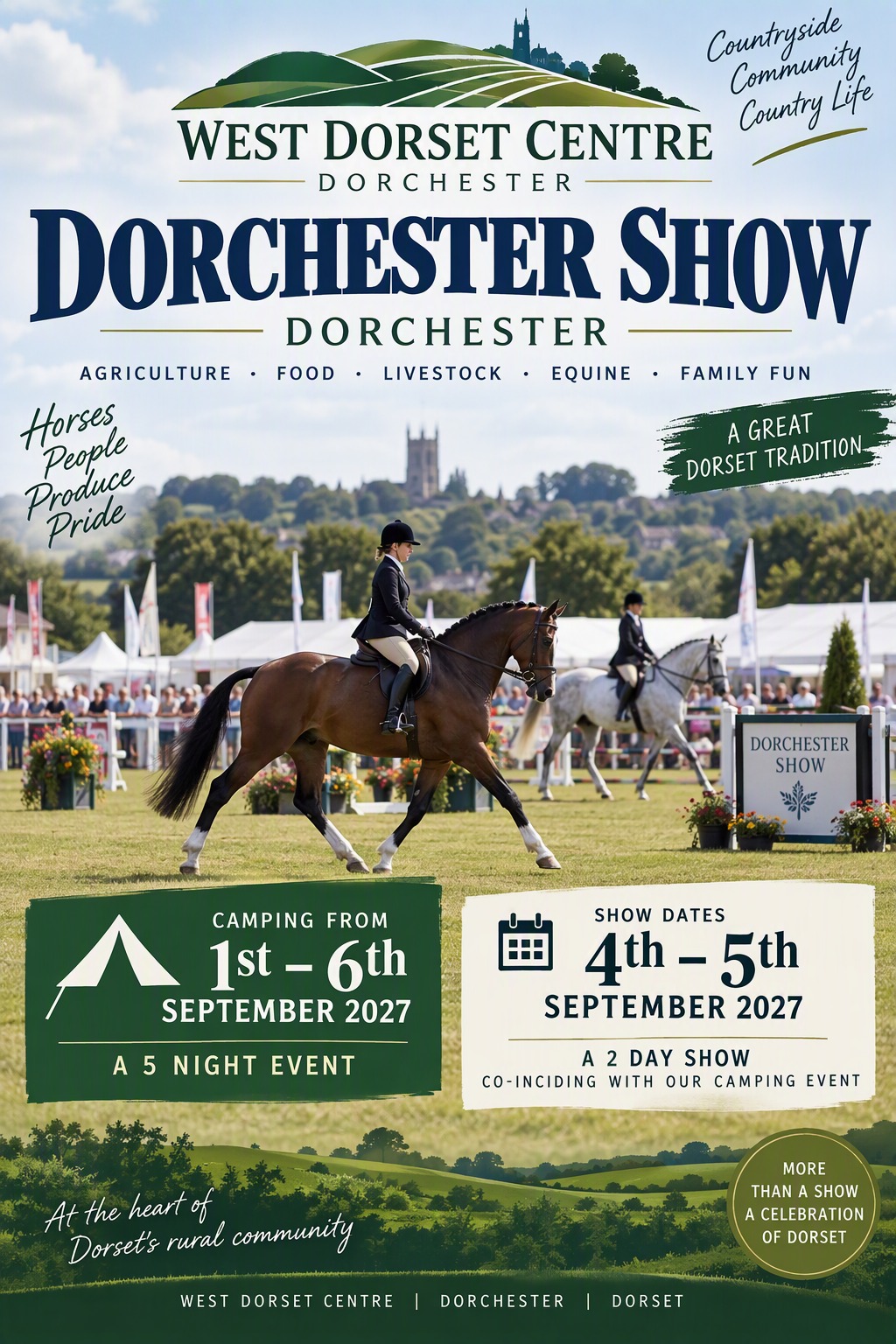EVENT 60 – DORCHESTER SHOW, DORCHESTER, DORSET
