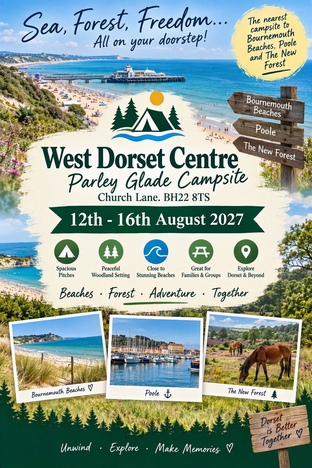 EVENT 58 – PARLEY GLADE, BOURNEMOUTH, DORSET.